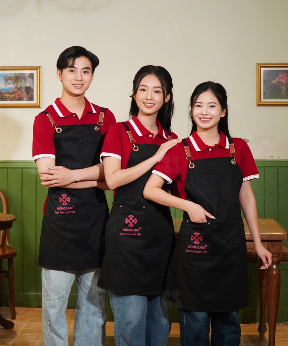 áo polo quán cafe đồng phục nhân viên
